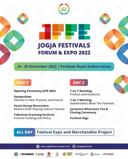 Jogja Festivals Forum & Expo 2022 (24-25 November 2022)